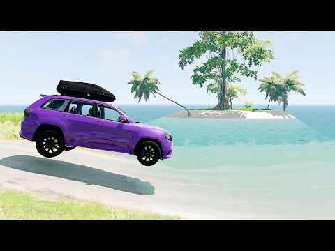 Mobil vs Deep Water #18 - BeamNG Drive