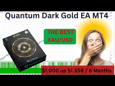 Quantum Dark Gold EA MT4 Setting + Backtest | Profit: $1.000 up $1.358 / 6 Months | EA Forex Store