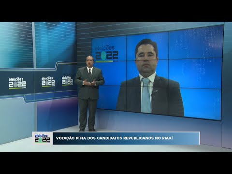 Votação pífia dos candidatos Republicanos no Piauí 03 10 2022