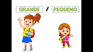 Maternal - aula Grande e Pequeno videoaula Educação Infantil