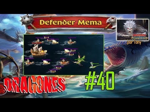 Dragones, el Resurgir de Mema "#040 - Defender Mema de Flota 40" por Tony