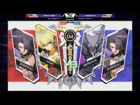 F@X 271 BBTAG -  Pocket Weeb Vs.  Daedalus X - BlazBlue: Cross Tag Losers Finals