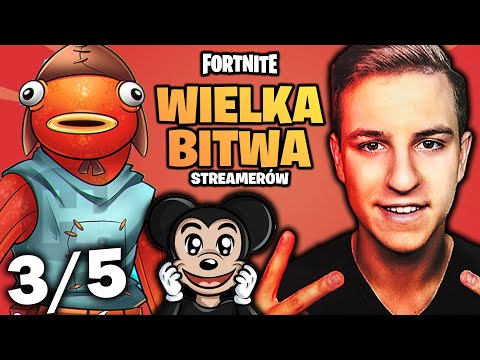WIELKA BITWA STREAMERÓW 4 !🏆 - Jacob, Ewron, Zony, Team BOT i inni! - WSZYSTKIE PERSPEKTYWY (3/5)
