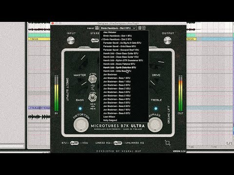 Darkglass Ultra Plugins v1.2.0: Presets