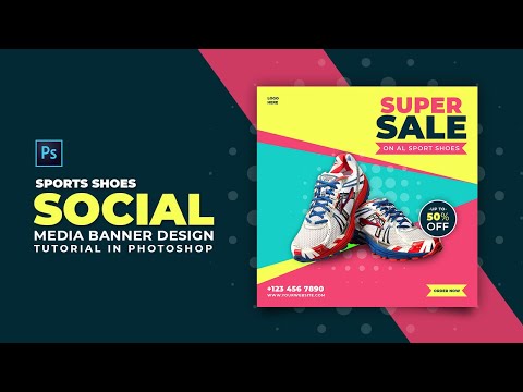 How to Design Furniture Social Media Banner Adobe Photoshop Tutorial Speed Art Grafix Mentor