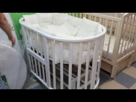 Кроватка 'Северянка-3' трансформер 6в1 от www.магазин-наш-малыш.рф