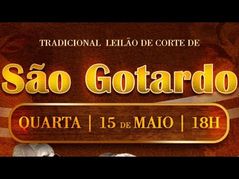 LEILÃO DO SINDICATO RURAL DE SÃO GOTARDO - MG