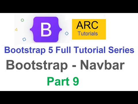 Bootstrap 5 Tutorial For Beginners 9 Bootstrap Navbar Tutorial