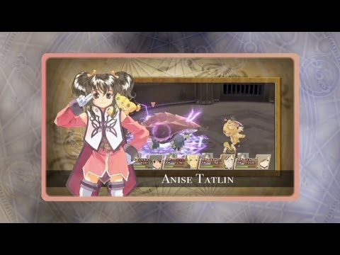 Tales of the Abyss - N3DS - GamePlay video: Anise Tatlin