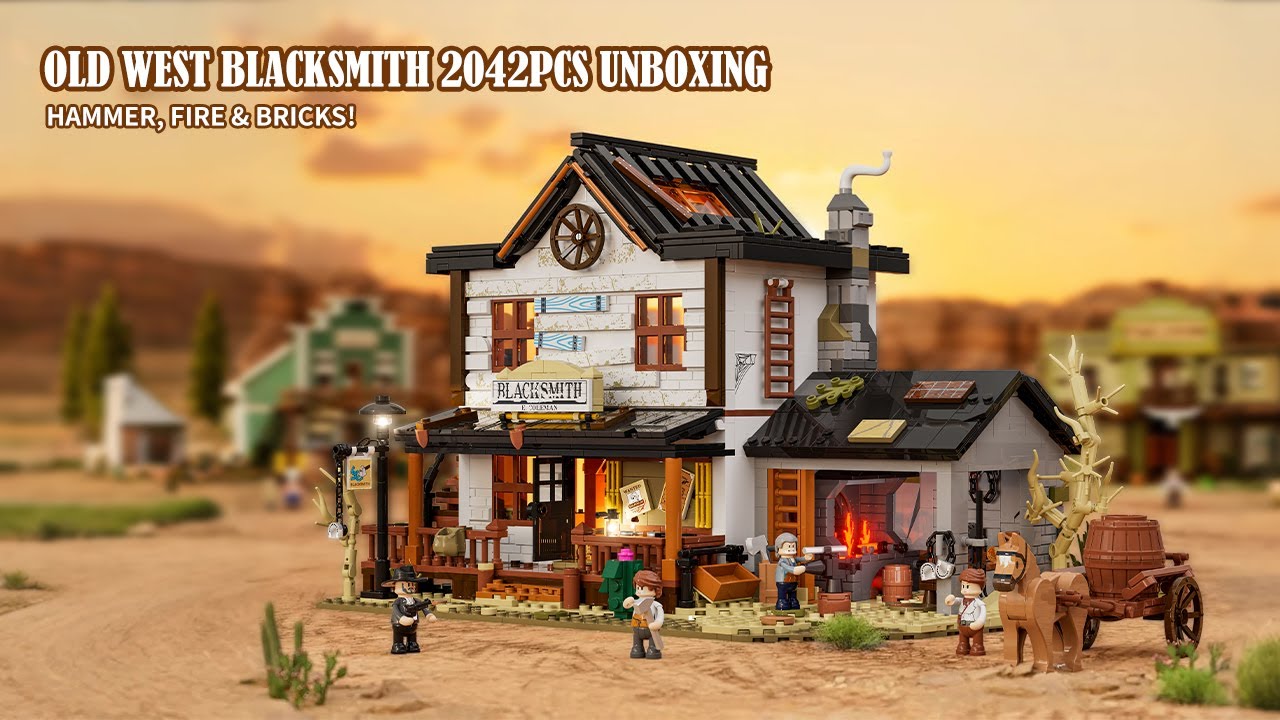 Lumibricks Old West Blacksmith – Schmiede LED-Beleuchtung Lumibricks Old West Blacksmith – Schmiede LED-Beleuchtung
