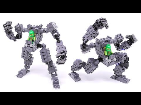 LEGO Mech Frame Tutorial Part1 - Detailed Build