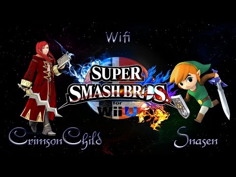 CrimsonChild (Robin) vs Snasen (Toon Link) - Wifi Match