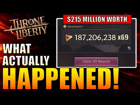 Throne & Liberty - DEVS just gave Players $215 Million worth of Lucent by Mistake!