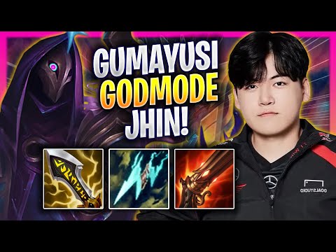 GUMAYUSI LITERALLY GOD MODE WITH JHIN! - T1 Gumayusi Plays Jhin ADC vs Kai'sa! | Season 2024