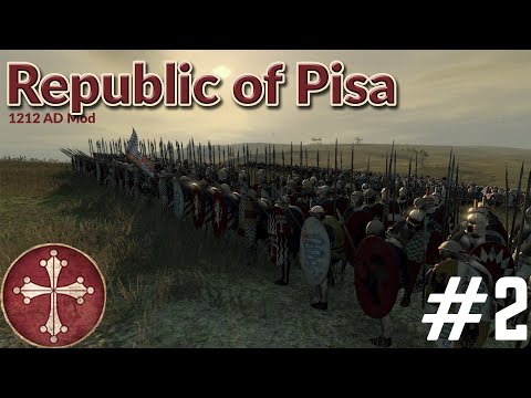Genoa Wants a Piece of Pisa - 1212AD Mod- Total War Atilla #2