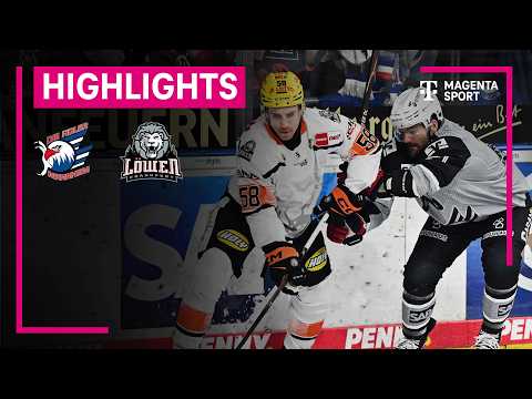 Adler Mannheim - Löwen Frankfurt | PENNY DEL | MAGENTA SPORT
