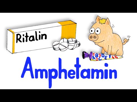 Wie wirken Amphetamin und Ritalin?