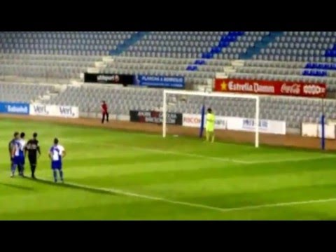 Gol D'Ernest Forgas CE Sabadell vs Elche Ilicitano