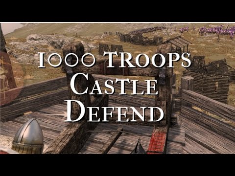 1000 vs 1000 Imperial Siege Battle! | Castle Defense in Mount & Blade II: Bannerlord