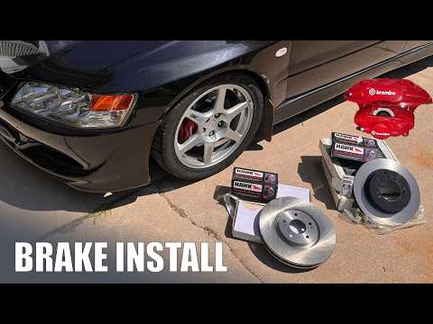 How to change Brembo Brakes - EVO 8/9/10 Brembo Brake Pads & Rotors