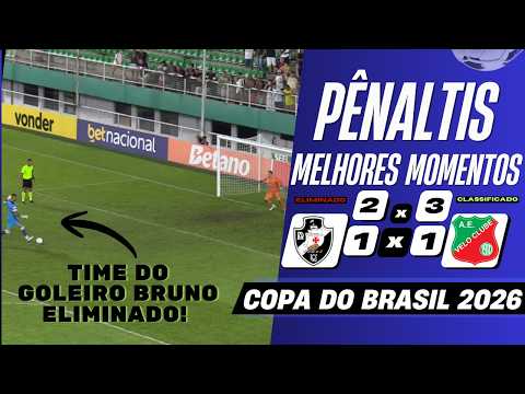 Decisão de Pênaltis! Vasco-AC (2) x (3) Velo Clube | Melhores Momentos | Copa do Brasil 2026