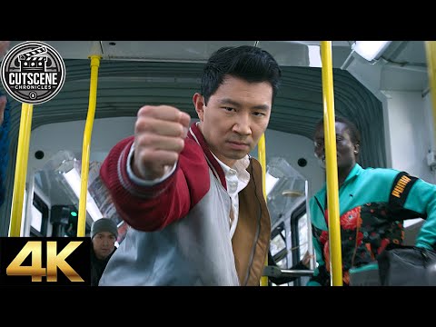 [4K UHD IMAX] Shang-Chi’s Epic Bus Fight CUTSCENE | Shang-Chi and The Legend of The Ten Rings (2021)