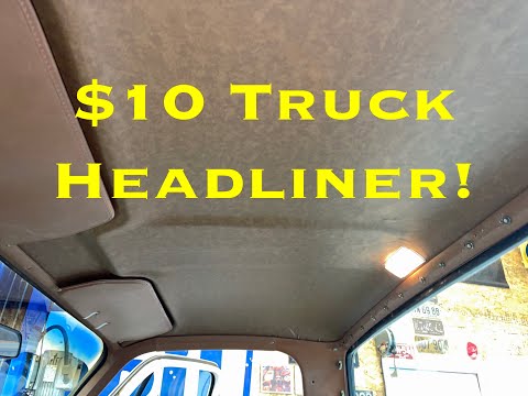 INEXPENSIVE REPLACEMENT PICKUP TRUCK HEADLINER