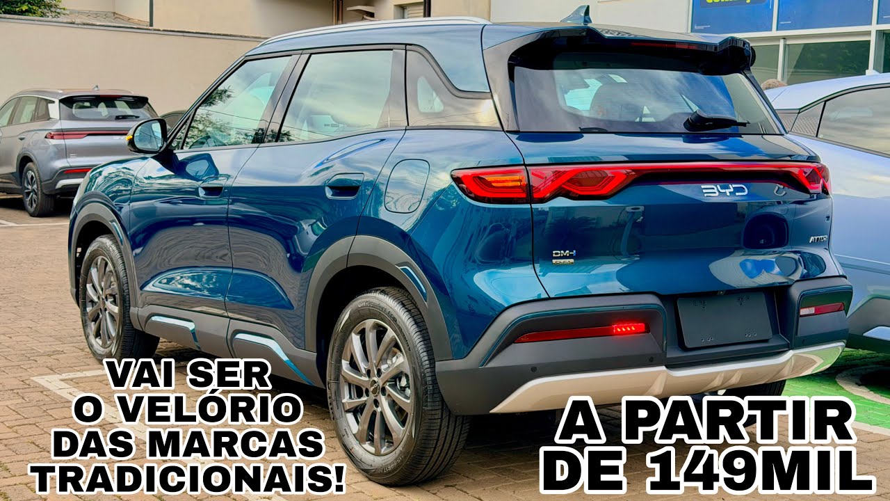 REVIEW E AVALIAÇÃO MECÂNICA BYD ATTO 2 HÍBRIDO PLUGIN FLEX 2027 | NUNCA VI NADA PARECIDO!!