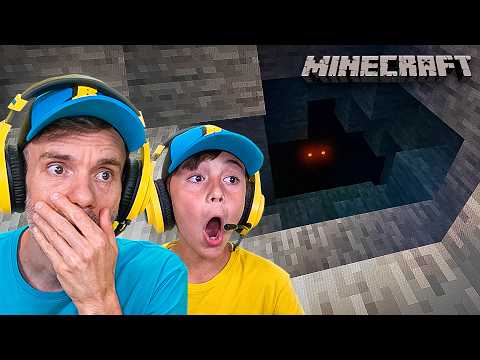 Exploring UNBELIEVABLE Cave in Minecraft!! 😱