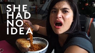 4X NUCLEAR SPICY KOREAN NOODLE CHALLENGE ft. Anne Curtis Smith
