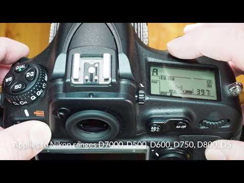 Camera bits: Nikon memory card format in 30 seconds