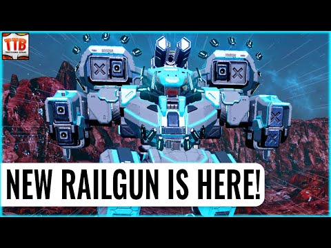 The Mighty Railgun Arrives! - Bullshark - German Mechgineering #1356 MWO