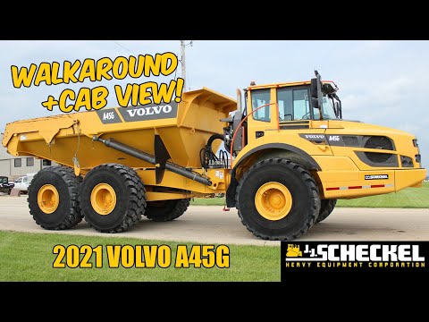 2021 Volvo A45G, Walkaround