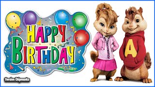 Happy Birthday To You - Version Chipmunks | Birthday Song