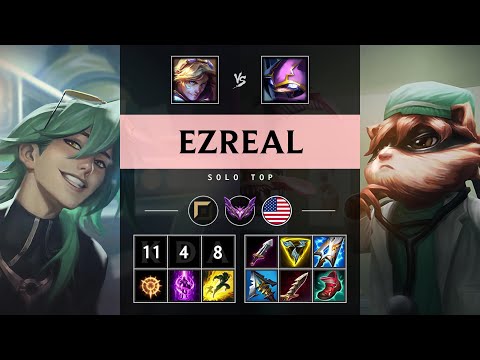 Ezreal Top vs Kennen: Dominating - NA Master Patch 14.24