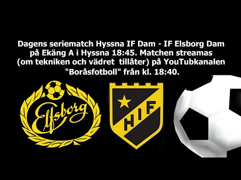 Hyssna IF Dam - IFE Dam 1-9 - MÅL, CHANSER, MISSAR!