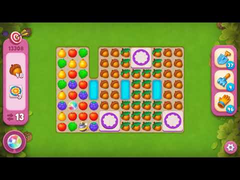 Gardenscapes Challenge level 13308 Gameplay #Bubunka