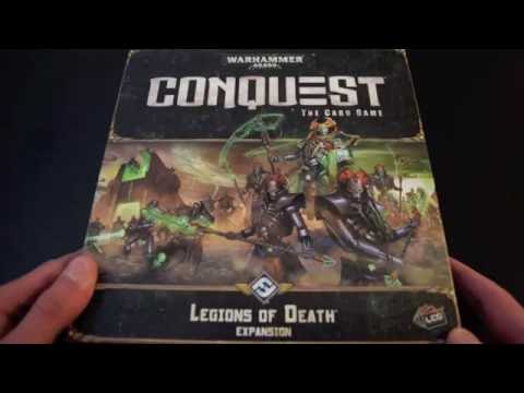 Warhammer 40K Conquest: Legions of Death Overview/Unboxing