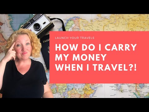 How to carry money around while travelling