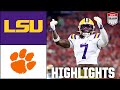 LSU Tigers Vs Clemson Tigers Full Game Highlights ESPN College Football
