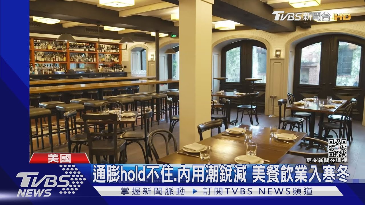 通膨hold不住、內用訂位銳減 美餐飲入寒冬