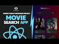Movie Search App Using React JS React JS Project For Beginners