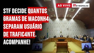 STF decide quantos gramas de maconha separam usuário de traficante. Acompanhe!