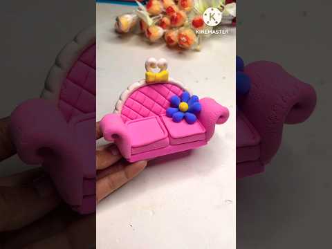 DIY idea 💕 How to make easily sofa set with  Super Super #funny #shots #trending #craft