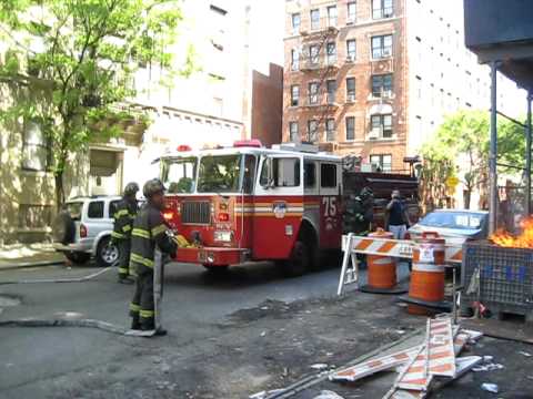 FDNY Bronx Dumpster Fire 05-16-10