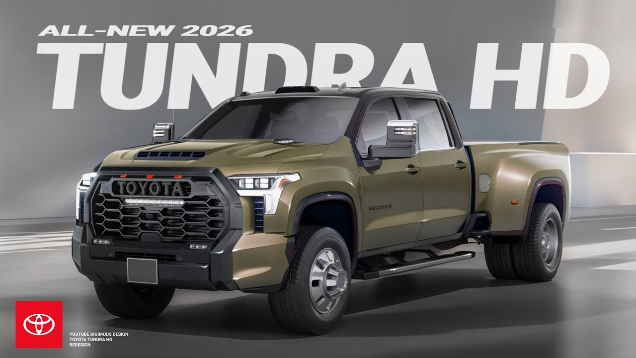 First Ever 2026 Toyota Tundra HD Looks Ready For Super Duty In Fantasy 