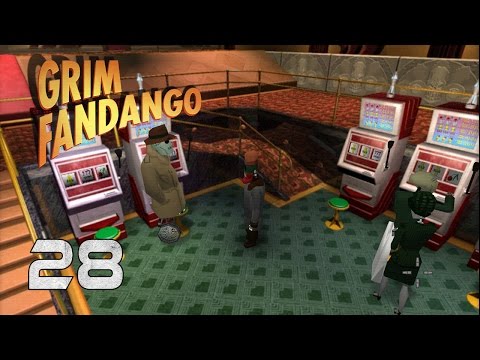 GRIM FANDANGO Remastered 💀 28 Das Casino-Problem  ☠ German Gameplay [Lets Play] [Deutsch]