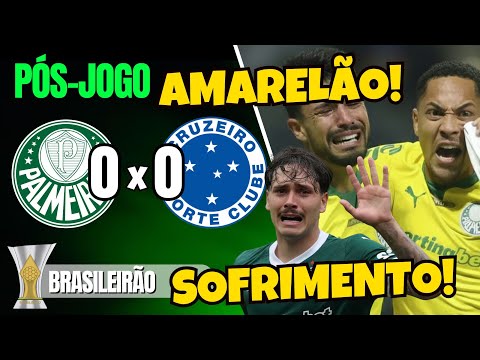 PÓS-JOGO | PALMEIRAS 0X0 CRUZEIRO | BRASILEIRÃO 2025 | AO VIVO