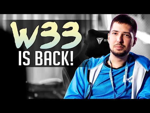 W33 is back to DOTA after a long break DOTA 2