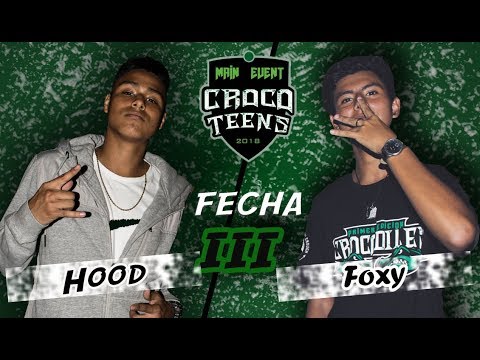FOXY vs HOOD - 8vos - Fecha 3 ( Torneo 2018 ) - Crocoteens